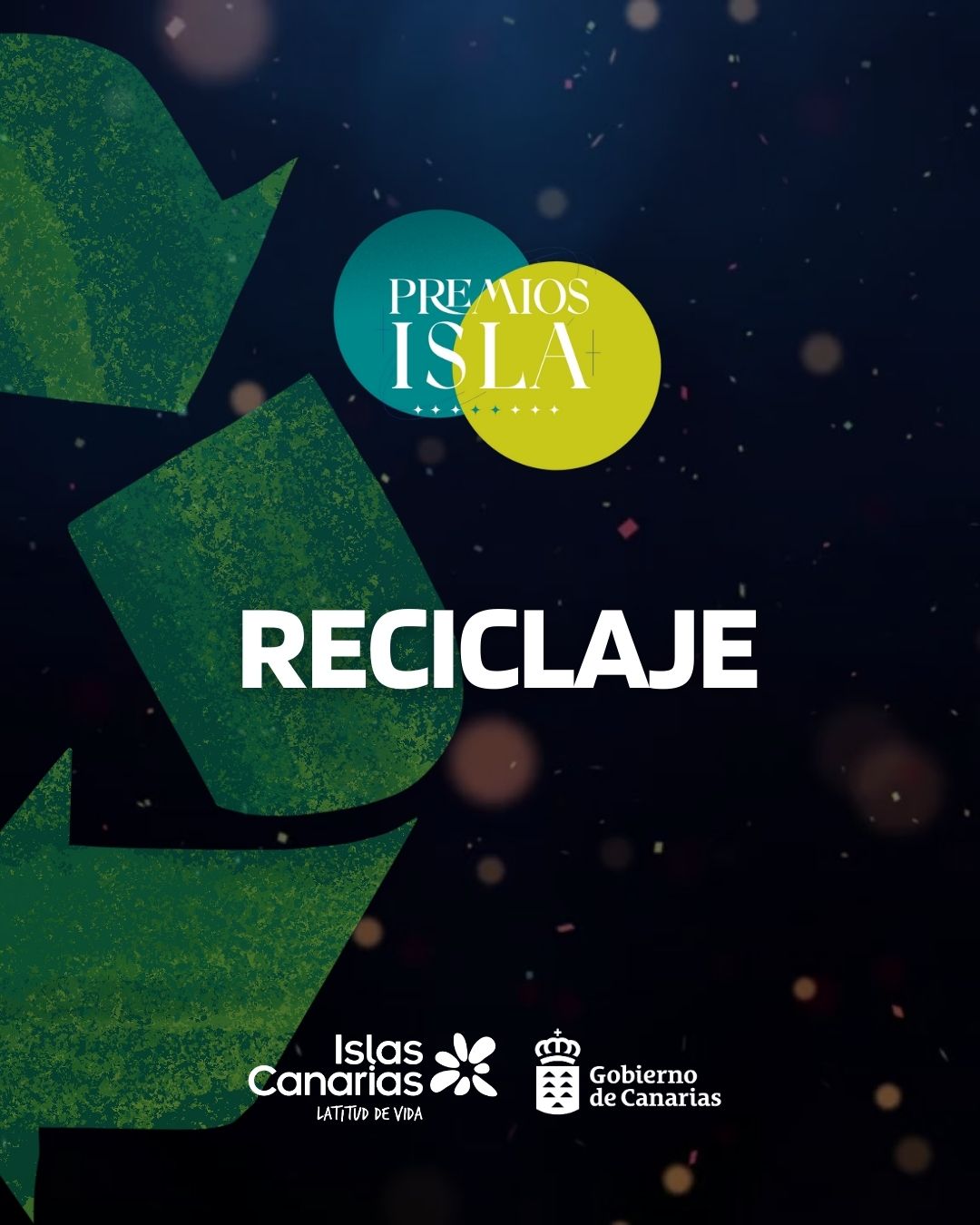 Reciclaje en Premios Isla