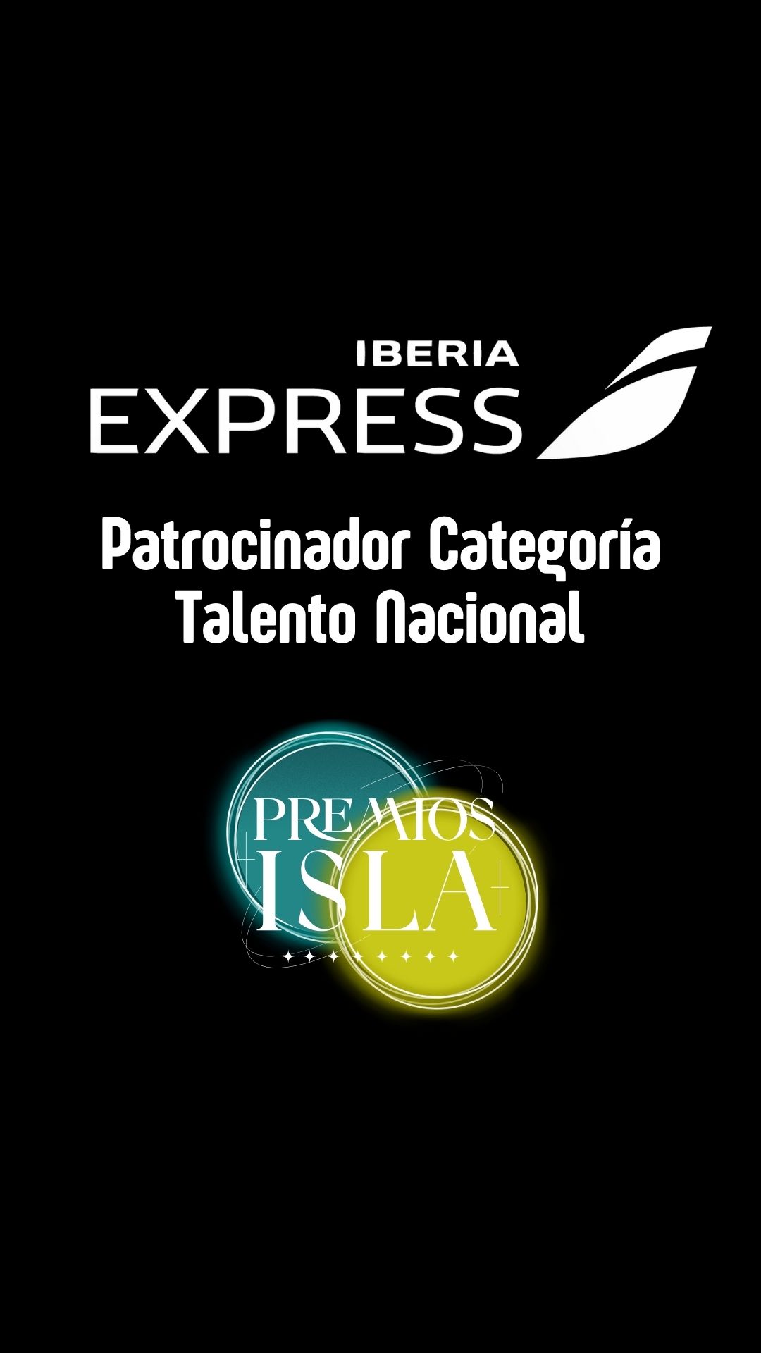 Iberia Express renueva como patrocinador de la Categoría Talento Nacional