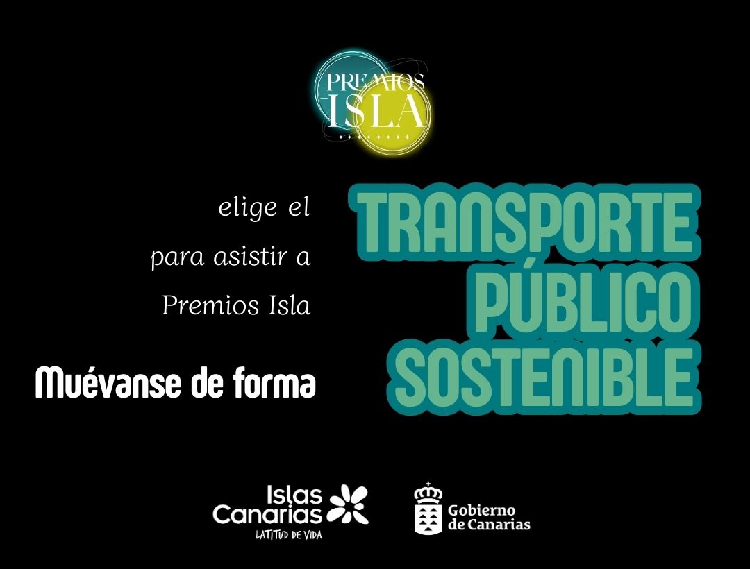 Ven a la 5ª edición de Premios Isla en transporte público