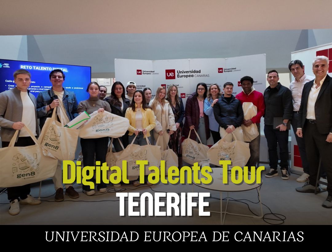 El talento joven conecta con el futuro digital en la Universidad Europea de Canarias