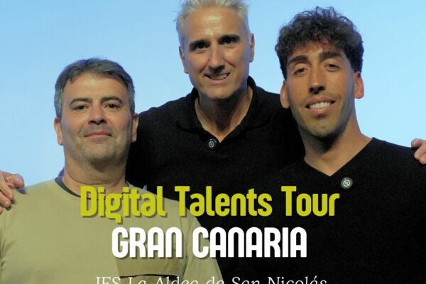 El Digital Talents Tour Gran Canaria reúne a más de 200 alumnos del IES La Aldea para impulsar el talento joven