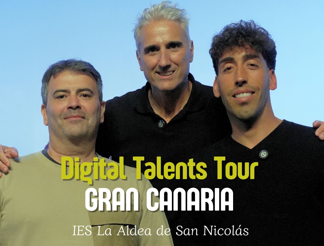 El Digital Talents Tour Gran Canaria reúne a más de 200 alumnos del IES La Aldea para impulsar el talento joven