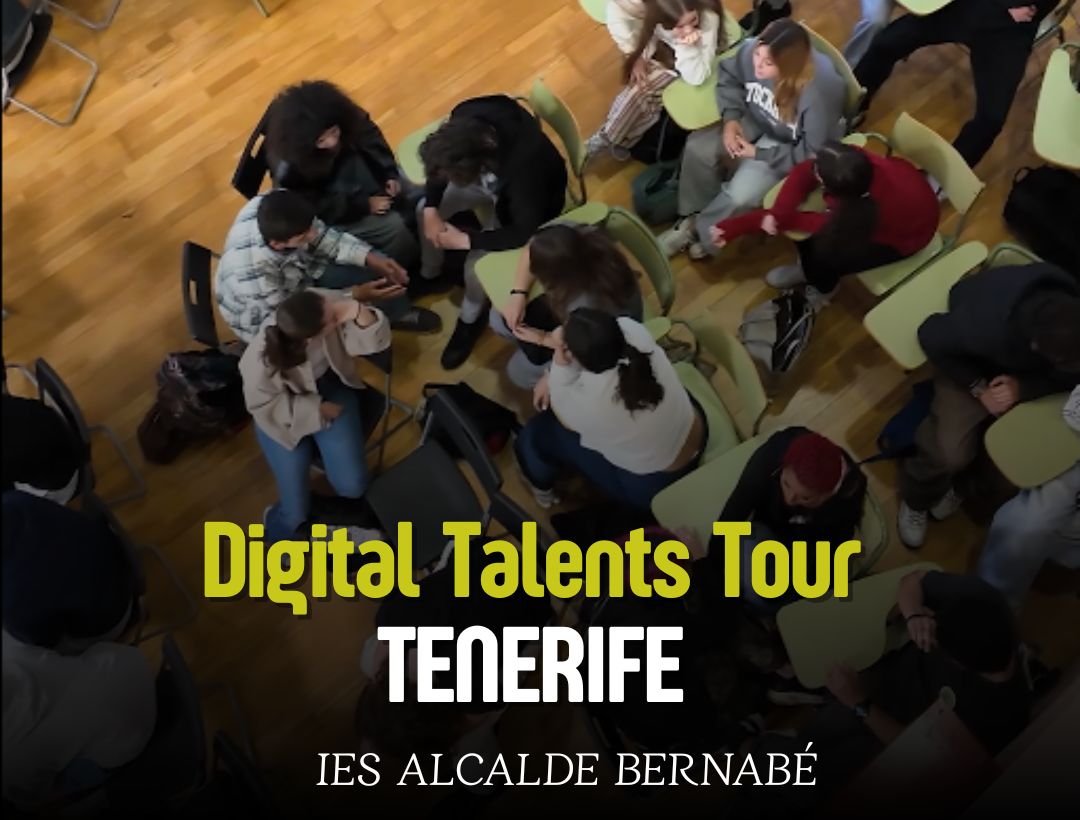 El Ayuntamiento de Santa Cruz de Tenerife presenta su patrocinio en Premios Isla en una jornada del Digital Talents Tour