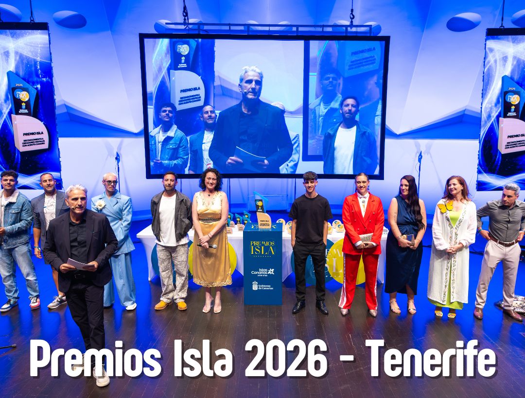 Premios Isla 2026 Tenerife