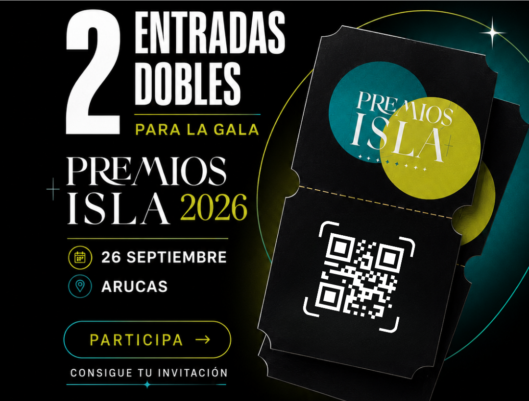 Sorteo Invitaciones para 6ª edición Premios Isla Arucas 2026